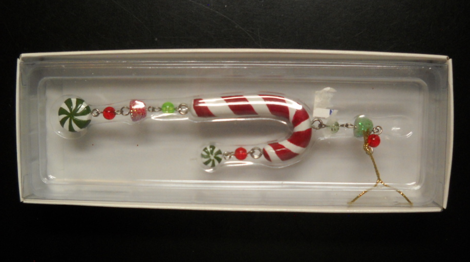 Russ Berrie Christmas Ornament Candy Cane Lane Handcrafted Gumdrops Peppermints - $12.99