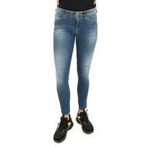 DIESEL Womens Jeans Skinzee-XP Skinny Fit Casual Soft Blue Size 26W  - £68.48 GBP