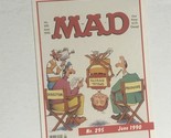 Mad Magazine Trading Card 1992 #295 Party Games For One - $1.97