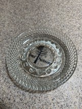 Vintage Four Seasons Ashtray Coin Dish Clear - £11.11 GBP