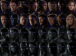 Avengers End Game Poster 14x21&quot; 27x40&quot; 32x48&quot; Characters Marvel Movie Film Print - £8.71 GBP+