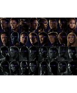 Avengers End Game Poster 14x21&quot; 27x40&quot; 32x48&quot; Characters Marvel Movie Fi... - £8.73 GBP+