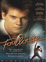 Footloose Starring Kevin Bacon Drama Movie Dancing DVD in Widescreen Format - £5.55 GBP