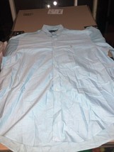 Ralph Lauren Shirt Mens Blue XXL Long Sleeve Button Down Solid Blake Bro... - £19.41 GBP
