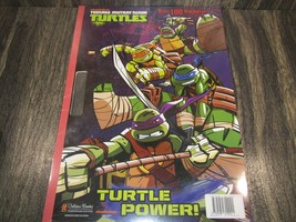 Teenage Mutant Ninja Turtles Giant Coloring &amp; Stickers Book Nickelodeon Seale... - £29.60 GBP