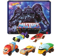 Hot Wheels Masters Of The Universe 5-Pack Of 1:64 Scale Character Cars New - $20.48