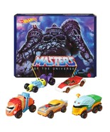 Hot Wheels Masters Of The Universe 5-Pack Of 1:64 Scale Character Cars New - $28.08 CAD