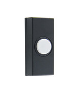 IQ America DP1824 Contemporary Doorbell, Non-Lit Pushbutton Doorbell, Bl... - €6,83 EUR