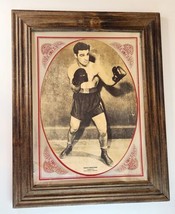 Boxing Legend Rocky Marciano 15.5x19.5 Old Fair Condition Paper Photo On... - $17.99