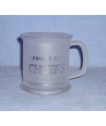 Kansas City Chiefs Frosted Glass Coffee Mug - $9.56 CAD