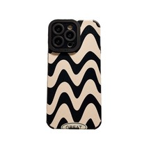 Fashion Zebra Stripe Black White Phone Case For iPhone 14 11 12 13 Pro Max 7 8 P - £5.82 GBP