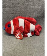 TY Jester the Clownfish Plush Stuffed Animal Beanie Baby KG JD - €12,78 EUR