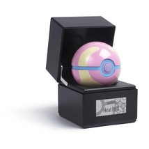 Pokemon Die-Cast Heal Ball Replica The Wand Company Figure Pink Pokeball - £119.89 GBP