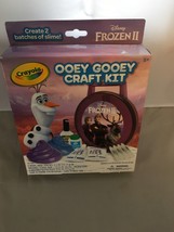 Disney Frozen II OOEY Gooey Craft Kit Crayola NIB 2 Slime Kits New In Box - £8.23 GBP