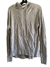 ATLETA Women&#39;s Grey Sweatshirt Pullover with Hood Size Small - $15.83