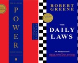 Robert Greene 2 Books Set: 48 Laws of Power &amp; The Daily laws (English,Pa... - £18.18 GBP
