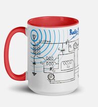Armstrong Superheterodyne Radio Circuit - Mug 15oz – RCA Tribute Edition - $15.90