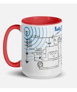 Armstrong Superheterodyne Radio Circuit - Mug 15oz – RCA Tribute Edition - $15.90