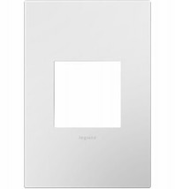 Legrand Adorne White 1 gang Thermoplastic Nylon GFCI/Rocker Wall Plate 1 pk - $14.84