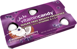 8X Jake Blueberry vitamin candy 18g 0,66OZ 15 pieces in every box - £18.29 GBP
