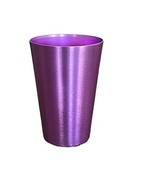 Four (4) ~ Retro Style ~ Aluminum Tumblers ~ PURPLE ~ 16 Ounce ~ 4.75&quot; T... - $40.85 CAD