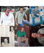 TOM SELLECK ~ Five (5) Color Vintage PIN-UPS from 1981-1982 ~ Clippings - £7.99 GBP