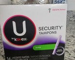 U by Kotex Security Tampons, Super, Unscented, 16 Count - $27.71