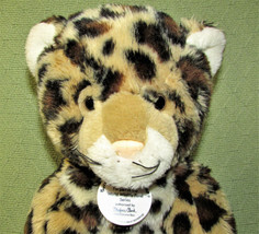 13" Build A Bear Wwf Leopard Stuffed Animal Plush Maxine Clark 2012 + Neck Tag - $15.75