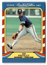 1987 Fleer Limited Edition #33 Jim Presley NM  ID:48801 - £1.32 GBP