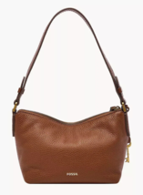 Fossil Julianna Mini Hobo Shoulder Bag Medium Brown Leather SHB3076210 N... - £62.27 GBP