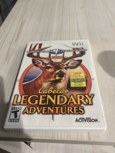 Primary image for CABELA'S LEGENDARY ADVENTURES CIB Complete w/ manual for Nintendo Wii