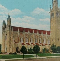 1941 Queen of the Most Holy Rosary Cathedral Toledo Ohio Linen Postcard - £13.81 GBP