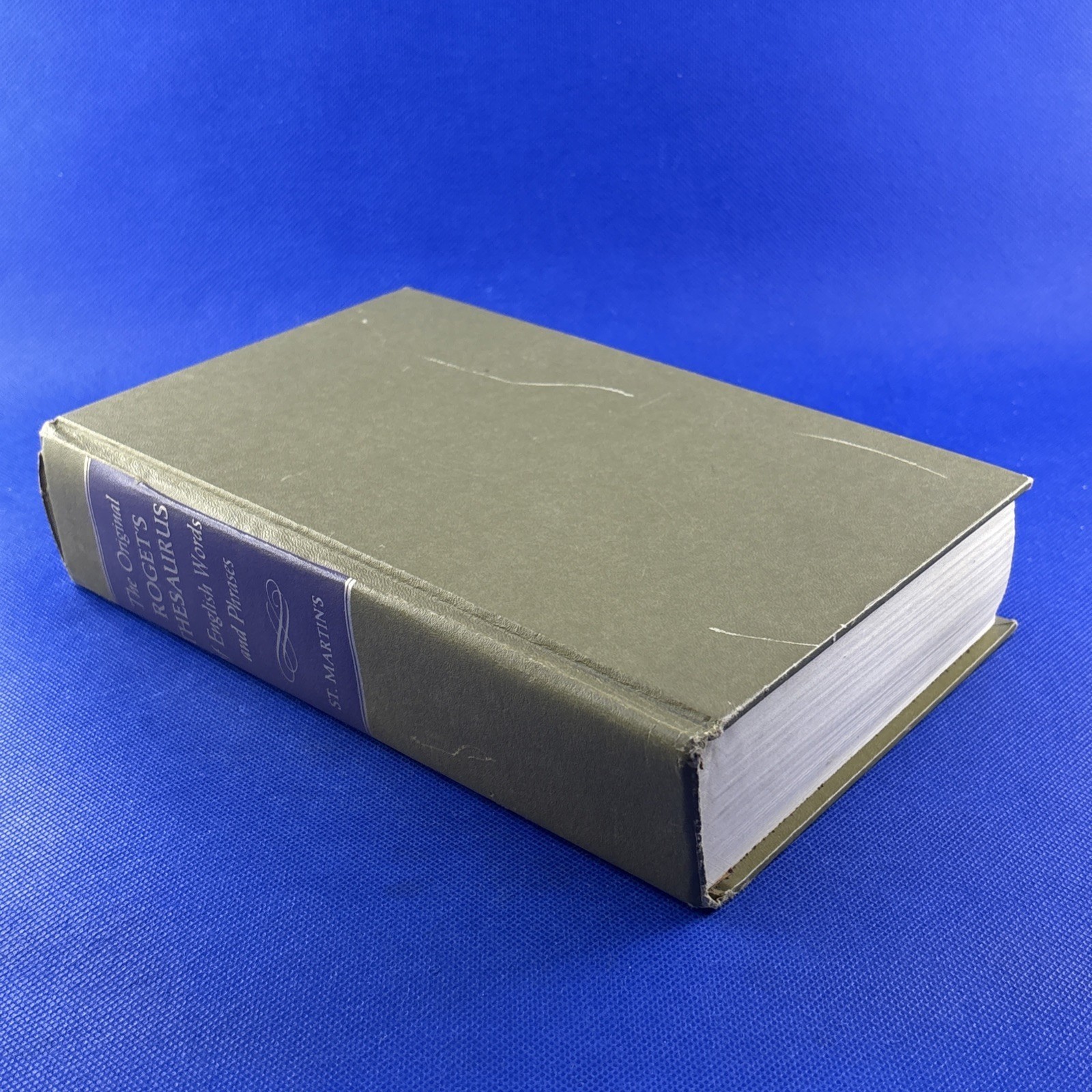 Original Rogets Thesaurus Of English Words And Phrases 1962 Indexed - $14.82