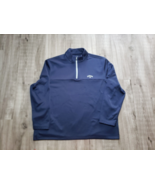 Callaway Men’s Navy Blue Fleece Lined 1/4 Zip Pullover Shirt XXL - $371.47 MXN