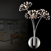 Modern Simple And Light Luxury Crystal Dandelion Wall Lamp - £77.50 GBP