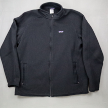 Patagonia Better Sweater Full Zip Fleece Jacket Black Mens Size XXL Piling - $37.95