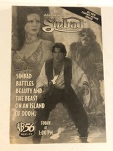 The Adventures Of Sinbad TV Guide Print Ad Zen Gesner TPA7 - £4.72 GBP