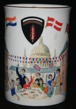 1945-1995 Coffee Cup Commemorating the 50th Anniversary to the end of WW II - $17.77