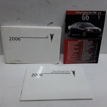 2006 Pontiac G-6 Owners Manual - $29.69