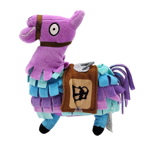 Fortnite Loot Llama Epic Games Pinata 8&quot; Stuffed Animal Plush 2018 Purple Blue - £10.25 GBP