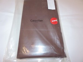 Calvin Klein Kalahari Clove bronze brown Tailored King Bedskirt NIP $215 - £49.79 GBP