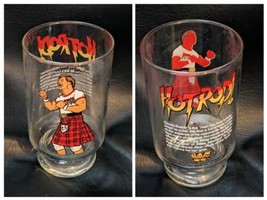 Vintage Rowdy Roddy Piper HotRod WWF WWE Beer Glass Mug Wrestling Titan Sports - £34.02 GBP