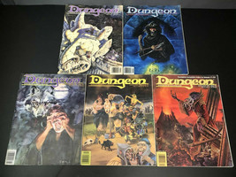 Dungeon Magazin Vintage TSR Schriftzug Playing Adventures Spiele Posten - £70.62 GBP