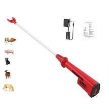 Livestock Prod Electric Cattle Prod Rechargeable Safety Animal Hot Shot with 28″ - £54.86 GBP