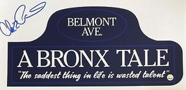 Chazz Palminteri Signed 6x12 A Bronx Tale Street Sign Photo Steiner Hologram - £68.43 GBP
