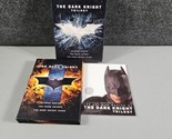 The Dark Knight Trilogy DVD  Set With Art OF Making Book - £7.91 GBP
