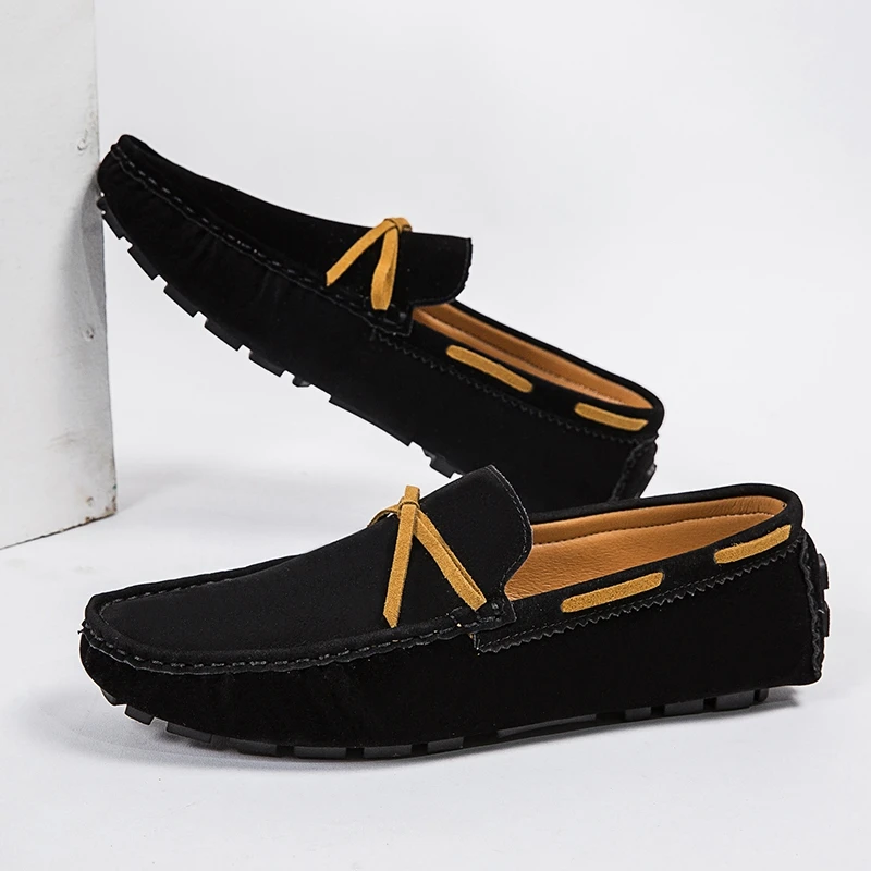 Leather Men Shoes Luxury Brand Casual Slip on Formal Loafers Moccasins I... - $55.51