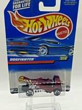 1997 Vintage Hot Wheels Collector #375 DOGFIGHTER Red w/Chrome 5Dot Spok... - £3.92 GBP