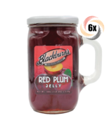 6x Mugs Blackburn&#39;s Red Plum Flavor Fat Free Jelly Mugs | 18oz | Easy To... - €30,62 EUR