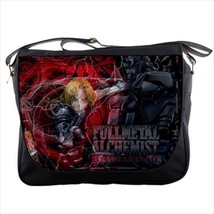 New Fullmetal Alchemist Otaku Wibu Custom Print Messenger Bag L - £24.92 GBP